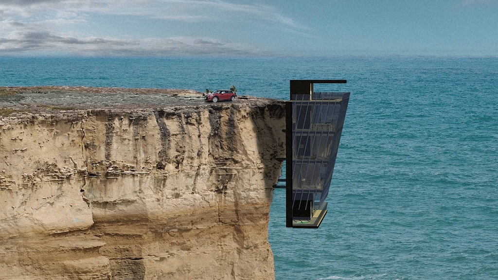 cliff house scogliera australia Luigi Ottolini